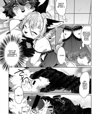 [UZOMZO (Shiroi)] Kori Muchuu San Kitsune to Tanuki no Mutsumiai [Eng] – Gay Manga sex 8