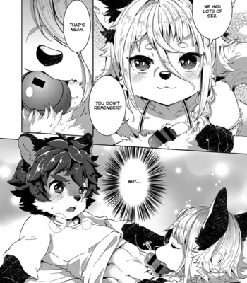[UZOMZO (Shiroi)] Kori Muchuu San Kitsune to Tanuki no Mutsumiai [Eng] – Gay Manga sex 9