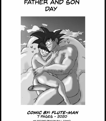 [FLUTE-MAN] A Father and son day – Dragon Ball dj [Eng] – Gay Manga sex 2