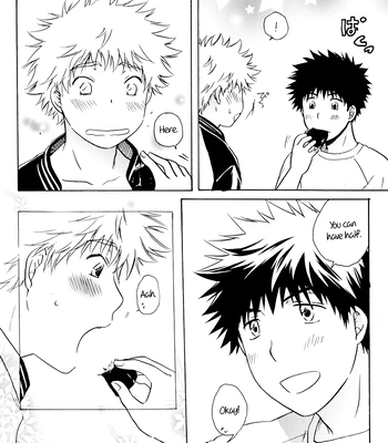 [Viva Mikinosuke (Katazaki Miki)] Dakishimete Suki to Itte – Hold Me and Tell Me You Love Me – Ookiku Furikabutte dj [Eng] – Gay Manga sex 5