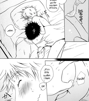 [Viva Mikinosuke (Katazaki Miki)] Dakishimete Suki to Itte – Hold Me and Tell Me You Love Me – Ookiku Furikabutte dj [Eng] – Gay Manga sex 10