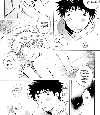 [Viva Mikinosuke (Katazaki Miki)] Dakishimete Suki to Itte – Hold Me and Tell Me You Love Me – Ookiku Furikabutte dj [Eng] – Gay Manga sex 11