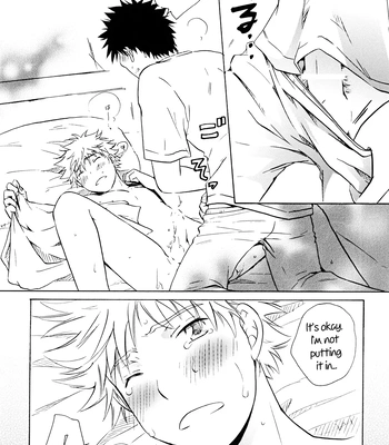 [Viva Mikinosuke (Katazaki Miki)] Dakishimete Suki to Itte – Hold Me and Tell Me You Love Me – Ookiku Furikabutte dj [Eng] – Gay Manga sex 18