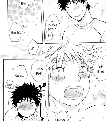 [Viva Mikinosuke (Katazaki Miki)] Dakishimete Suki to Itte – Hold Me and Tell Me You Love Me – Ookiku Furikabutte dj [Eng] – Gay Manga sex 19