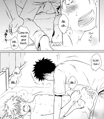 [Viva Mikinosuke (Katazaki Miki)] Dakishimete Suki to Itte – Hold Me and Tell Me You Love Me – Ookiku Furikabutte dj [Eng] – Gay Manga sex 21