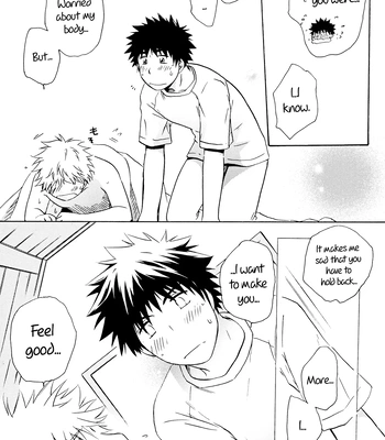 [Viva Mikinosuke (Katazaki Miki)] Dakishimete Suki to Itte – Hold Me and Tell Me You Love Me – Ookiku Furikabutte dj [Eng] – Gay Manga sex 24