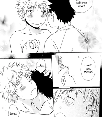 [Viva Mikinosuke (Katazaki Miki)] Dakishimete Suki to Itte – Hold Me and Tell Me You Love Me – Ookiku Furikabutte dj [Eng] – Gay Manga sex 26