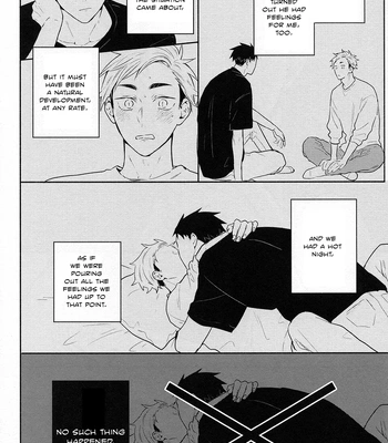 [-23°C (Arata)] The First Day – Haikyuu!! dj [Eng] – Gay Manga sex 5