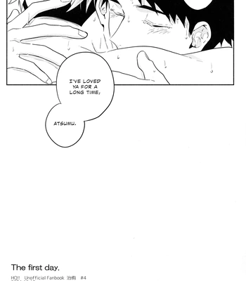 [-23°C (Arata)] The First Day – Haikyuu!! dj [Eng] – Gay Manga sex 39