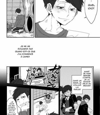 [LaserGothic] Osomatsu-san dj – Soshite ai ni naru [FR] – Gay Manga sex 15