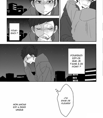 [LaserGothic] Osomatsu-san dj – Soshite ai ni naru [FR] – Gay Manga sex 18