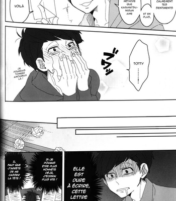 [LaserGothic] Osomatsu-san dj – Soshite ai ni naru [FR] – Gay Manga sex 54
