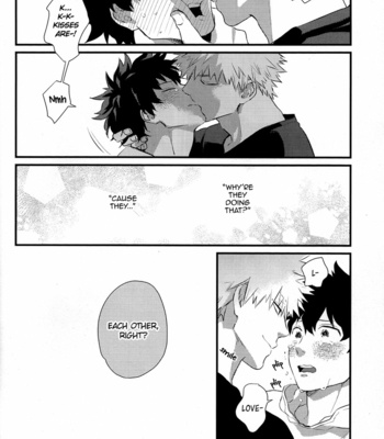 [koyu] You fell in love with me – My Hero Academia dj [Eng] – Gay Manga sex 34