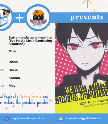 Gay Manga - [Mille] Suttamonda ga arimashite – Haikyuu!! dj [Eng] – Gay Manga