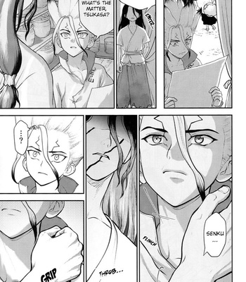 [Tentekomai] Who was your first kiss? – Dr. Stone dj [Eng] – Gay Manga sex 21