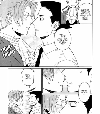 Strawberry Kiss – Ace Attorney dj [Eng] – Gay Manga sex 10