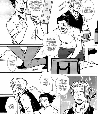 Strawberry Kiss – Ace Attorney dj [Eng] – Gay Manga sex 38