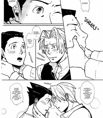 Strawberry Kiss – Ace Attorney dj [Eng] – Gay Manga sex 43