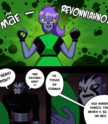 [Kikuharu Nakamura] Ben-Mom Short Comic (2) – Ben 10 x Rook [Portuguese] – Gay Manga sex 14