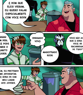 [Kikuharu Nakamura] Ben-Mom Short Comic (2) – Ben 10 x Rook [Portuguese] – Gay Manga sex 16