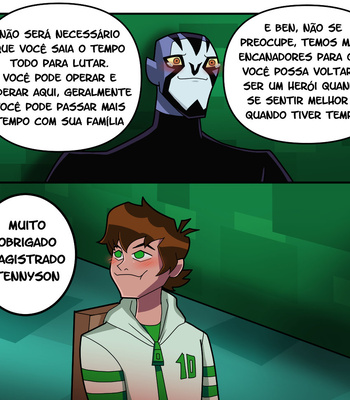 [Kikuharu Nakamura] Ben-Mom Short Comic (2) – Ben 10 x Rook [Portuguese] – Gay Manga sex 17