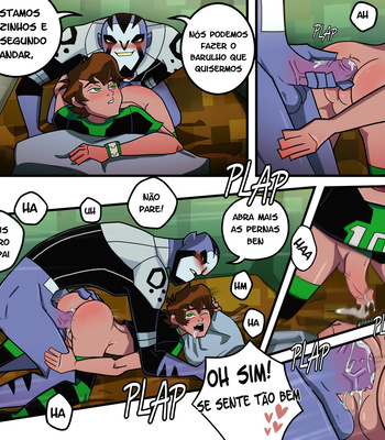 [Kikuharu Nakamura] Ben-Mom Short Comic (2) – Ben 10 x Rook [Portuguese] – Gay Manga sex 39