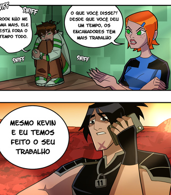 [Kikuharu Nakamura] Ben-Mom Short Comic (2) – Ben 10 x Rook [Portuguese] – Gay Manga sex 9