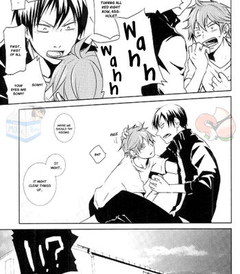 [Rakugaku] Ore to Kageyama to Oppai (Me, Kageyama, and Boobs) – Haikyuu!! dj [Eng] – Gay Manga sex 13