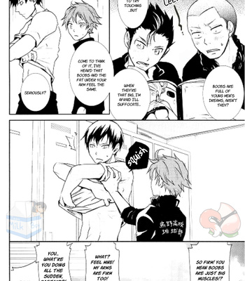 [Rakugaku] Ore to Kageyama to Oppai (Me, Kageyama, and Boobs) – Haikyuu!! dj [Eng] – Gay Manga sex 4