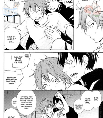 [Rakugaku] Ore to Kageyama to Oppai (Me, Kageyama, and Boobs) – Haikyuu!! dj [Eng] – Gay Manga sex 6