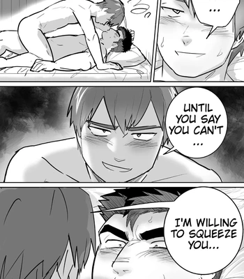 [Saikoro De Kimerusouchi] Zetsurin Gachimuchi Daigakusei ga Kinyoku Shitara Gyaku ni Seiyoku Bakuhatsu Shita Hanashi [Eng] – Gay Manga sex 40