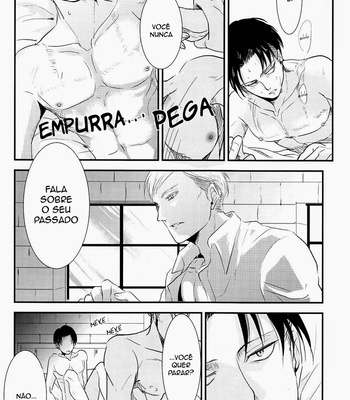 [hokoushayoushingou (Aca)] Shingeki no Kyojin dj – Yasashisa [Pt-Br] – Gay Manga sex 14