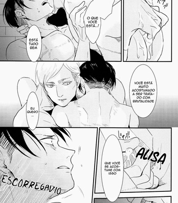 [hokoushayoushingou (Aca)] Shingeki no Kyojin dj – Yasashisa [Pt-Br] – Gay Manga sex 17