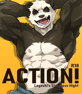 [KUMAK.COM (KUMAK)] ACTION! – Legoshi’s sleepless night – BEASTARS dj [Eng] – Gay Manga sex 4