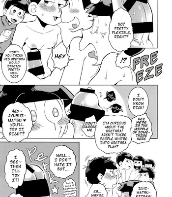 [INUMERY/ Koutei Mikado] Mutsugo rankou – Osomatsu-san dj [Eng] – Gay Manga sex 38