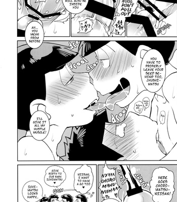 [INUMERY/ Koutei Mikado] Mutsugo rankou – Osomatsu-san dj [Eng] – Gay Manga sex 53