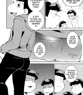 [INUMERY/ Koutei Mikado] Mutsugo rankou – Osomatsu-san dj [Eng] – Gay Manga sex 55