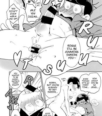 [INUMERY/ Koutei Mikado] Mutsugo rankou – Osomatsu-san dj [Eng] – Gay Manga sex 61