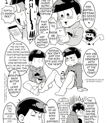 [INUMERY/ Koutei Mikado] Mutsugo rankou – Osomatsu-san dj [Eng] – Gay Manga sex 68