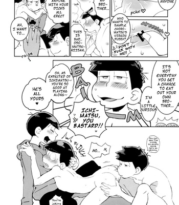 [INUMERY/ Koutei Mikado] Mutsugo rankou – Osomatsu-san dj [Eng] – Gay Manga sex 7