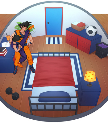 CamoHouse – Gohan Room (Dragon Ball) – Gay Manga sex 16