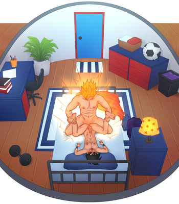 CamoHouse – Gohan Room (Dragon Ball) – Gay Manga sex 27
