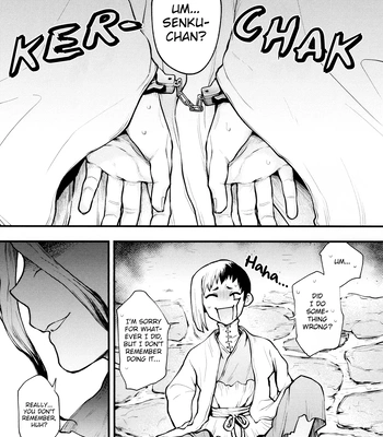 [Uso293 (Sasakure)] Te mo Ashi mo Denai ne – Dr.STONE dj [Eng] – Gay Manga sex 4