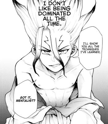 [Uso293 (Sasakure)] Te mo Ashi mo Denai ne – Dr.STONE dj [Eng] – Gay Manga sex 9