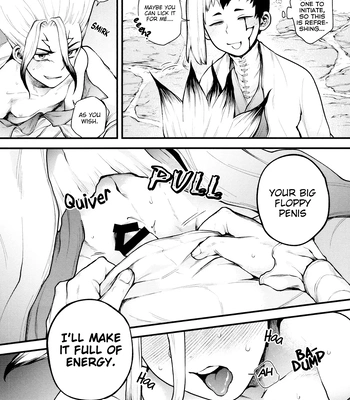 [Uso293 (Sasakure)] Te mo Ashi mo Denai ne – Dr.STONE dj [Eng] – Gay Manga sex 11