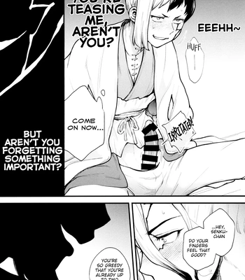 [Uso293 (Sasakure)] Te mo Ashi mo Denai ne – Dr.STONE dj [Eng] – Gay Manga sex 17