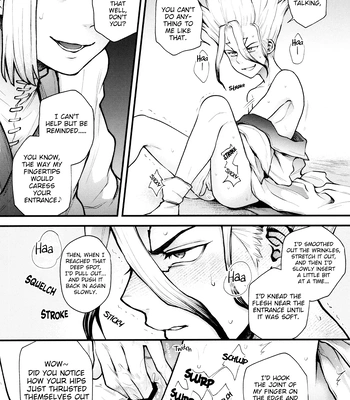 [Uso293 (Sasakure)] Te mo Ashi mo Denai ne – Dr.STONE dj [Eng] – Gay Manga sex 19