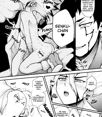 [Uso293 (Sasakure)] Te mo Ashi mo Denai ne – Dr.STONE dj [Eng] – Gay Manga sex 21