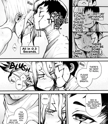 [Uso293 (Sasakure)] Te mo Ashi mo Denai ne – Dr.STONE dj [Eng] – Gay Manga sex 24