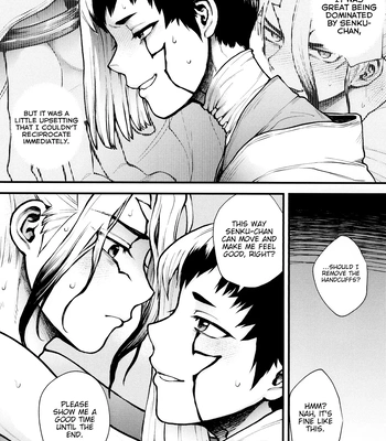 [Uso293 (Sasakure)] Te mo Ashi mo Denai ne – Dr.STONE dj [Eng] – Gay Manga sex 28